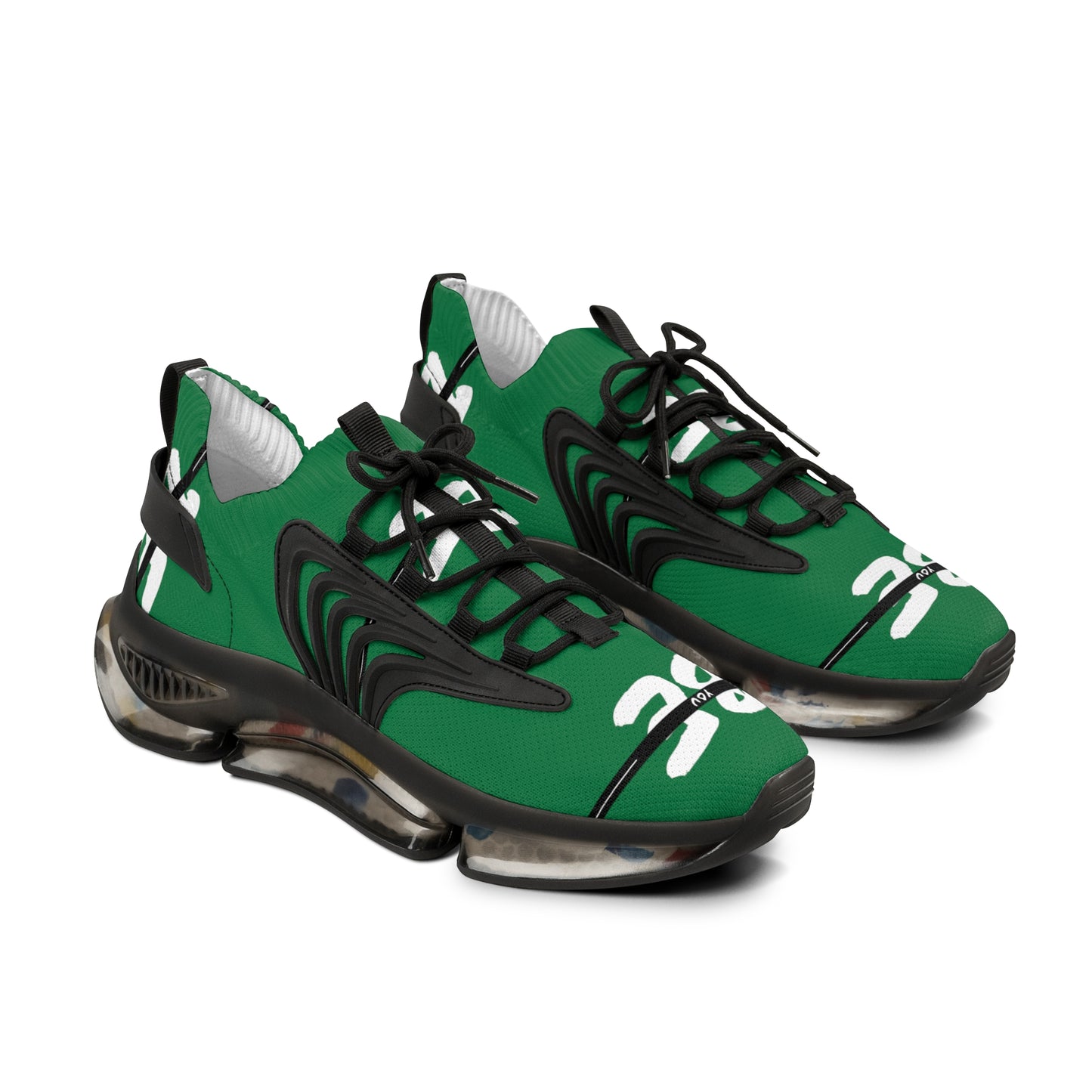 Green Men's Mesh Sneakers