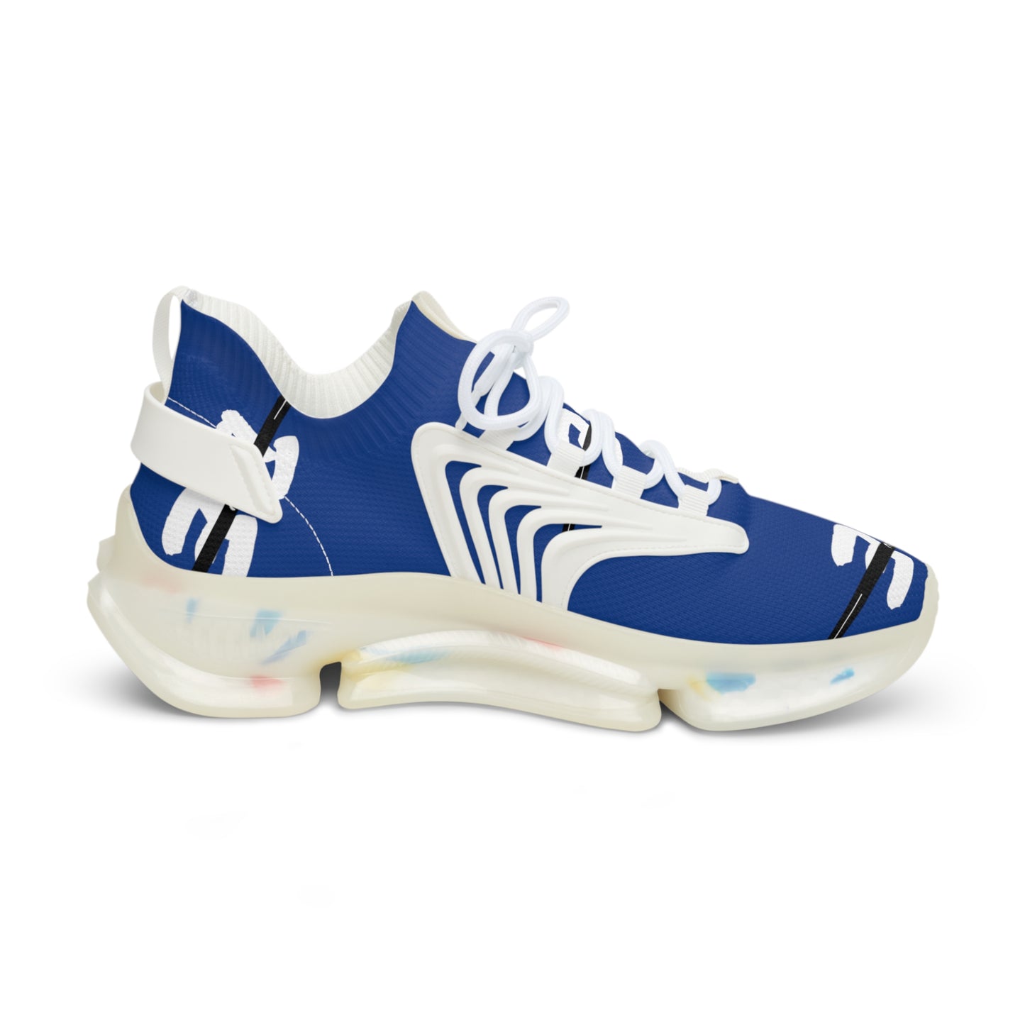 Blue Men's Mesh Sneakers