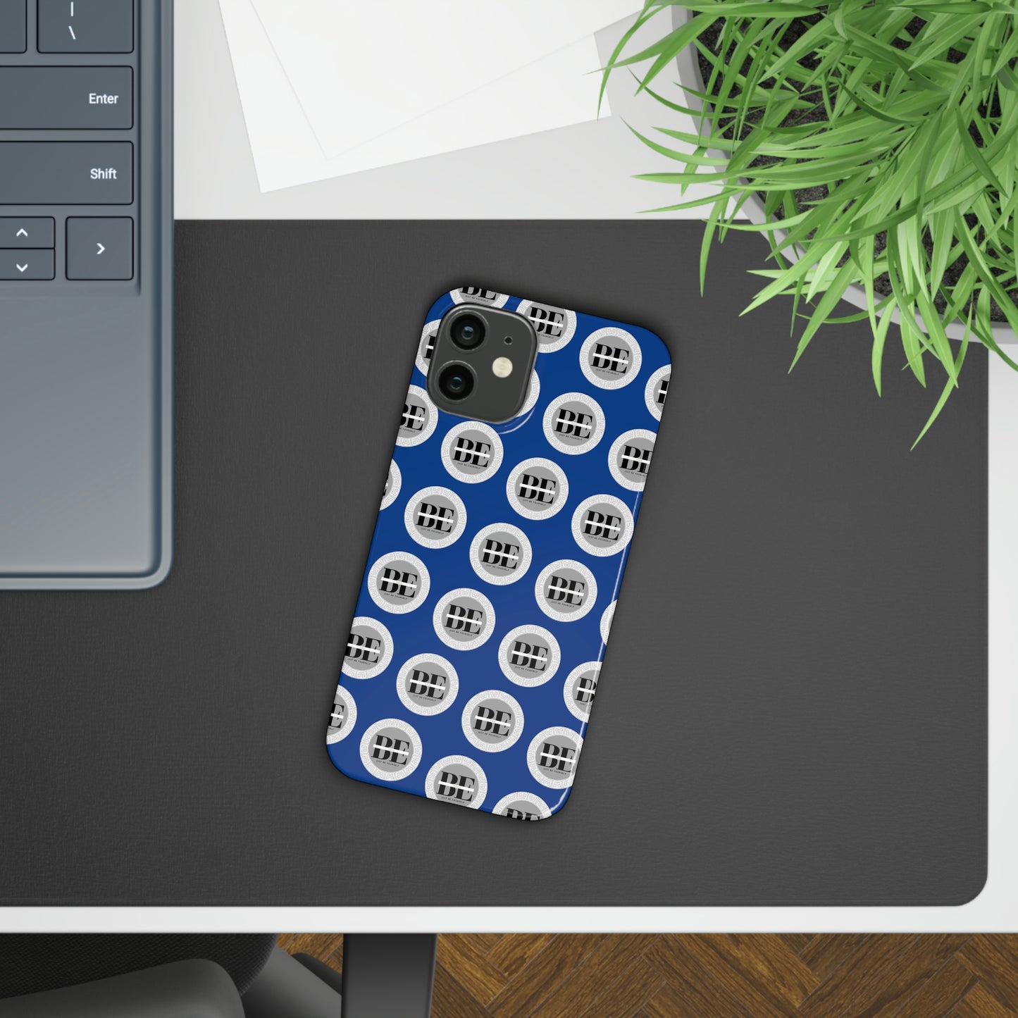 Slim Cases (Exclusive Blue Full Printed Design)