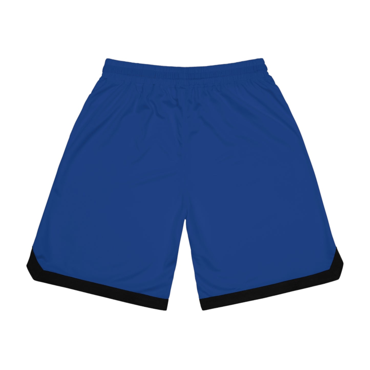 Basketball Rib Shorts (AOP) Bleu