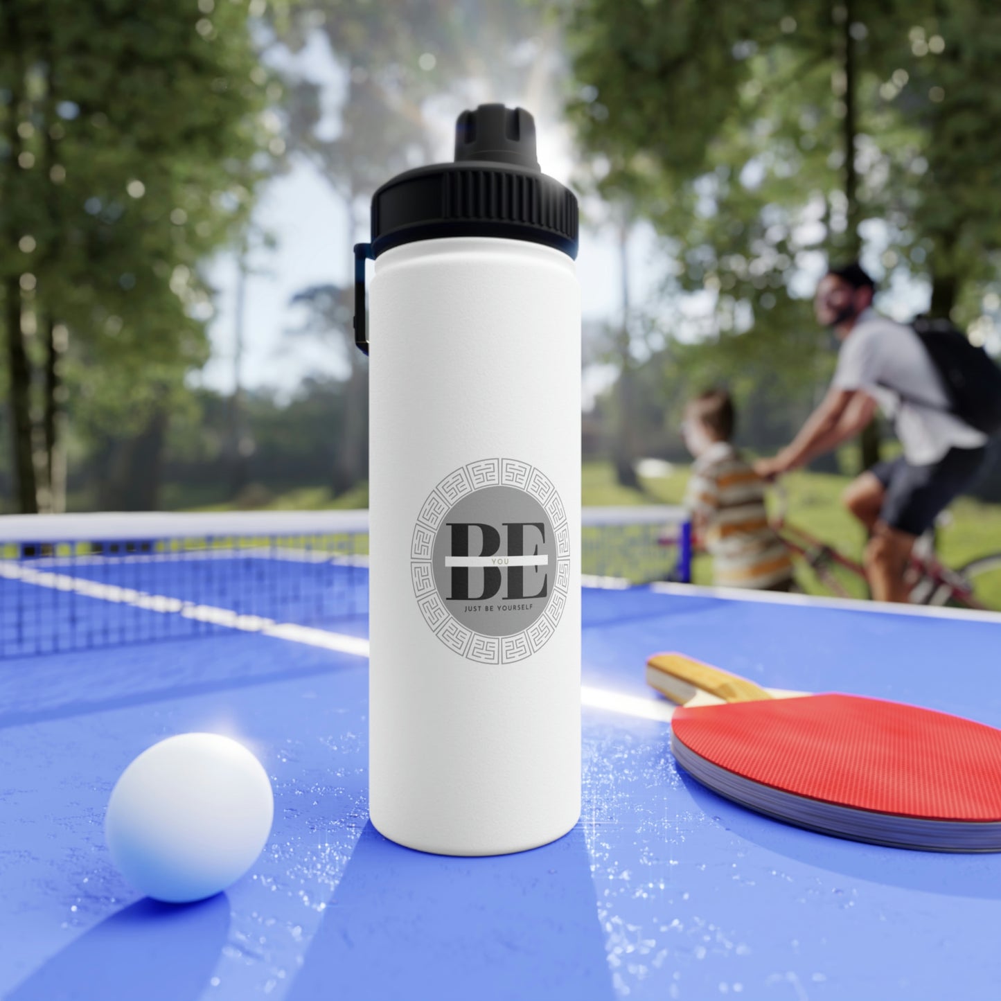 Stainless Steel Water Bottle, Sports Lid