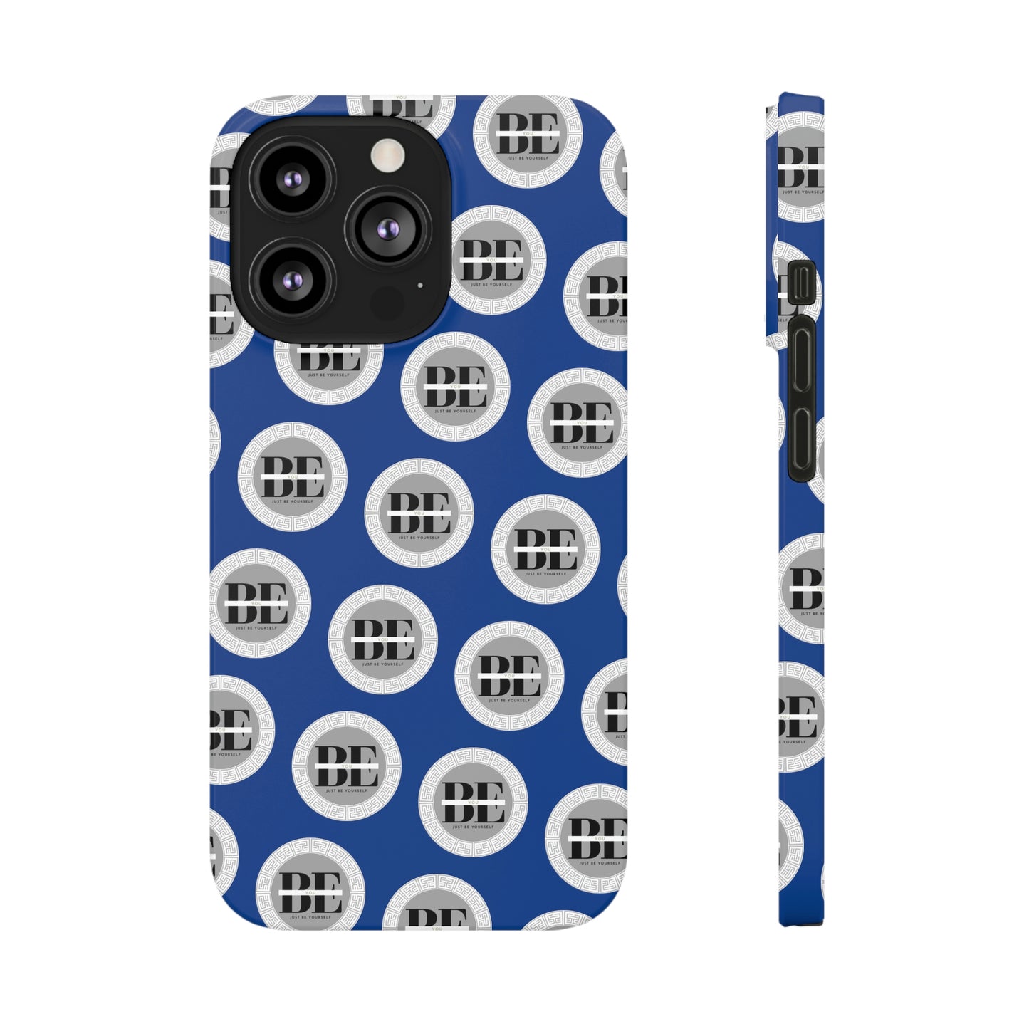 Slim Cases (Exclusive Blue Full Printed Design)