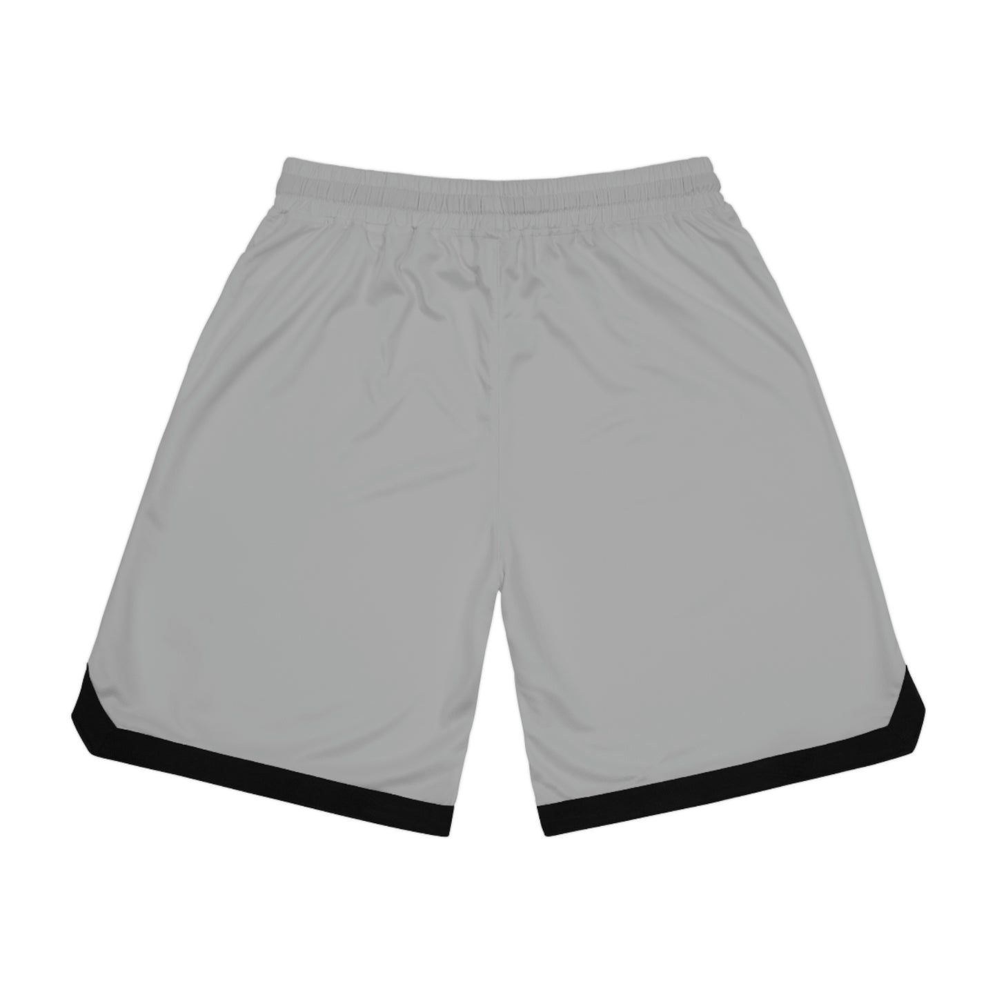 Basketball Rib Shorts (AOP) Light Grey