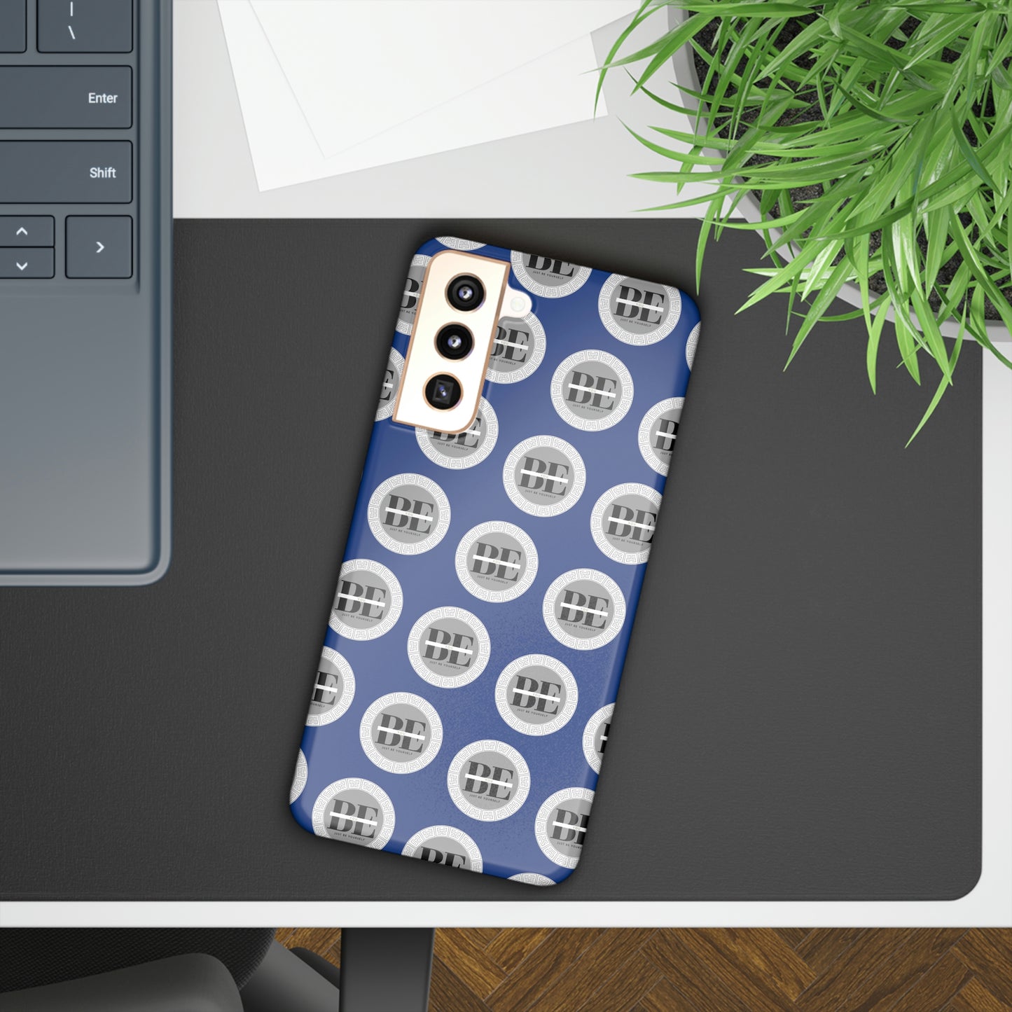 Slim Cases (Exclusive Blue Full Printed Design)