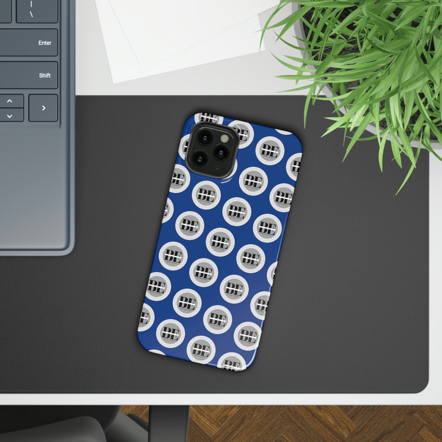 Slim Cases (Exclusive Blue Full Printed Design)