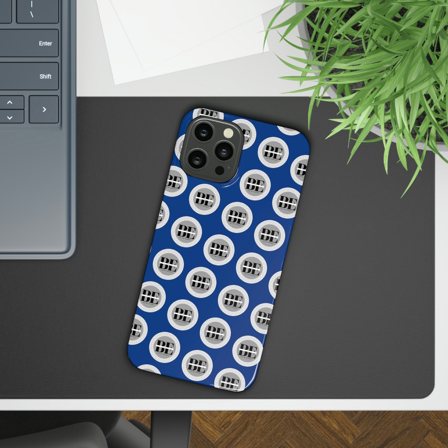 Slim Cases (Exclusive Blue Full Printed Design)