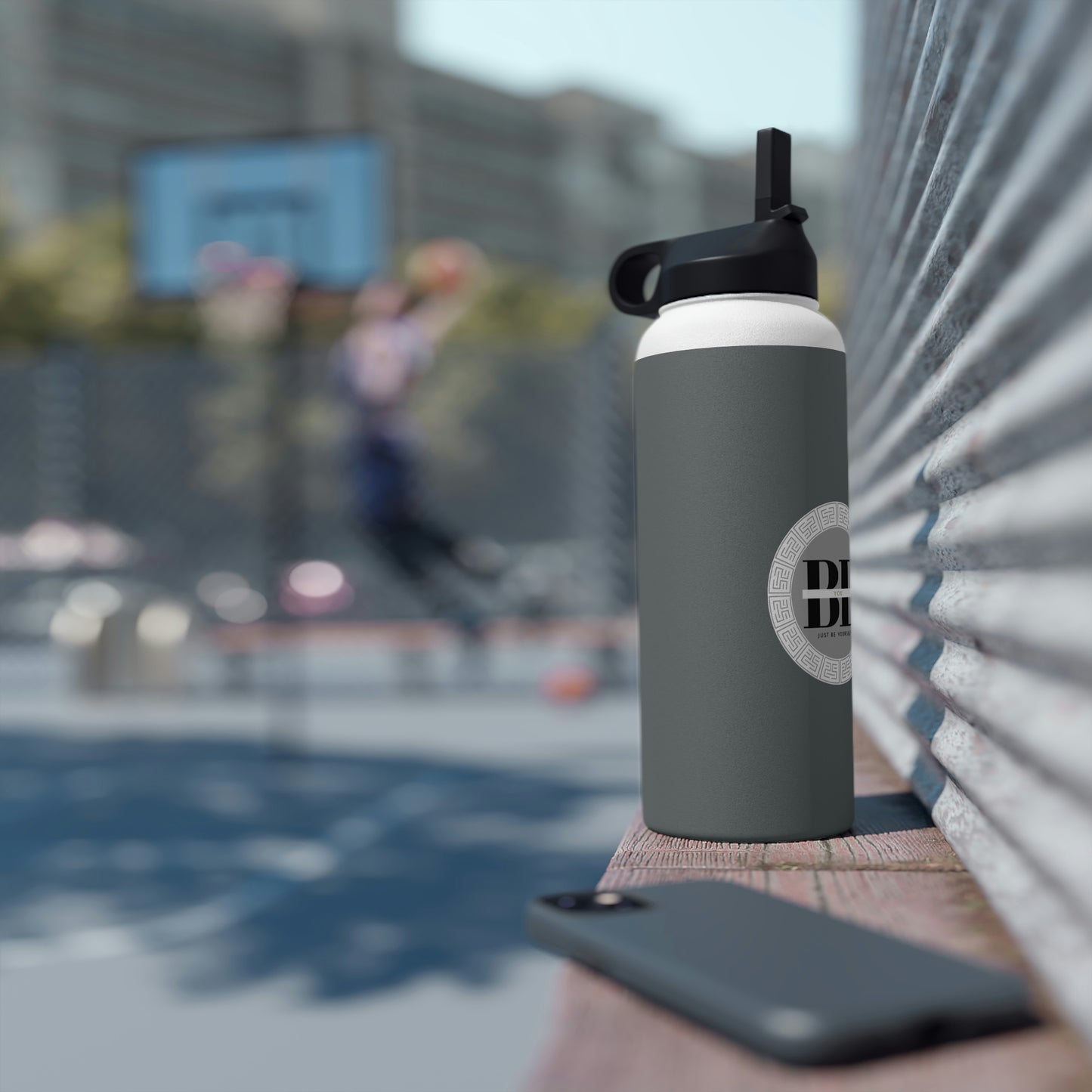 Stainless Steel Water Bottle, Standard Lid