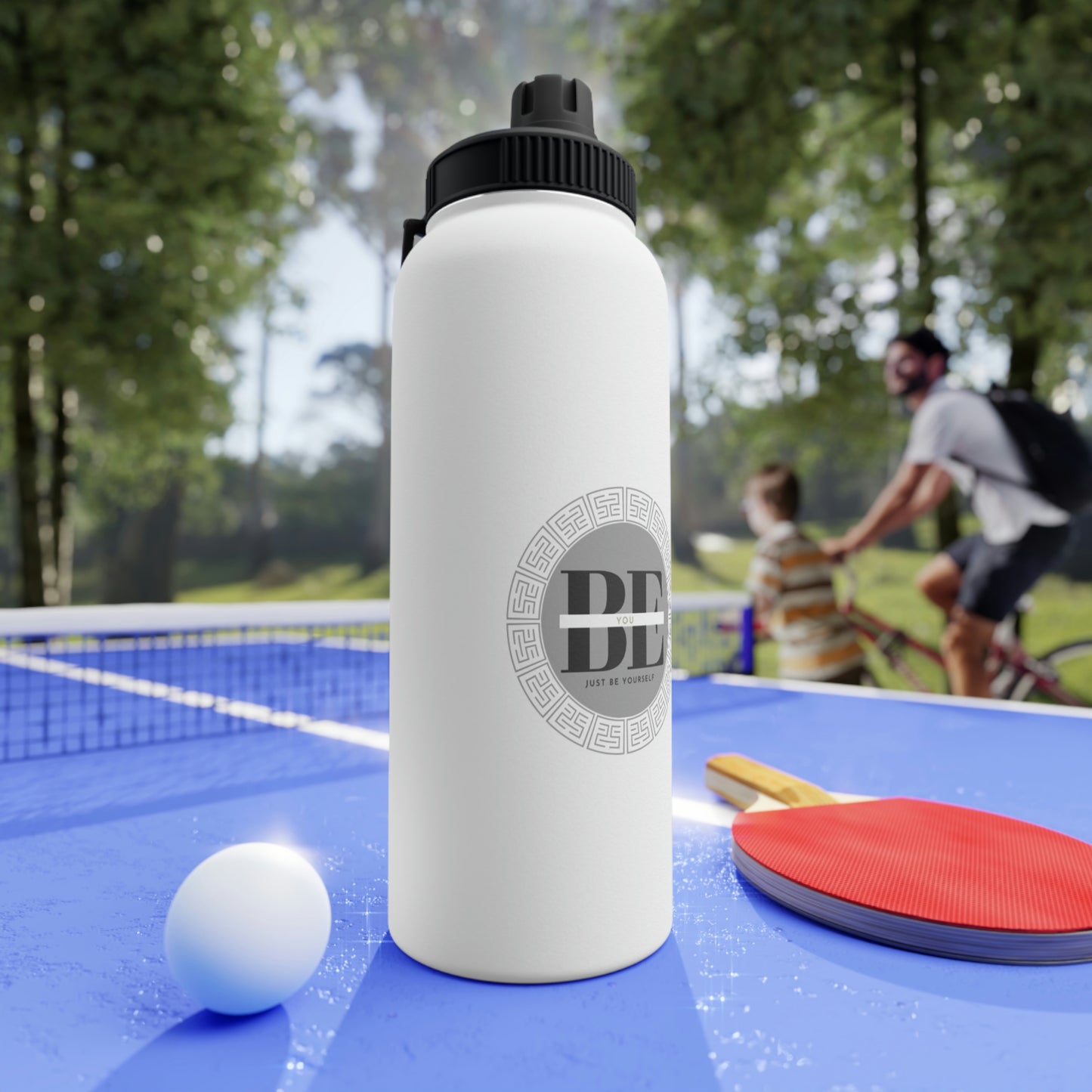 Stainless Steel Water Bottle, Sports Lid