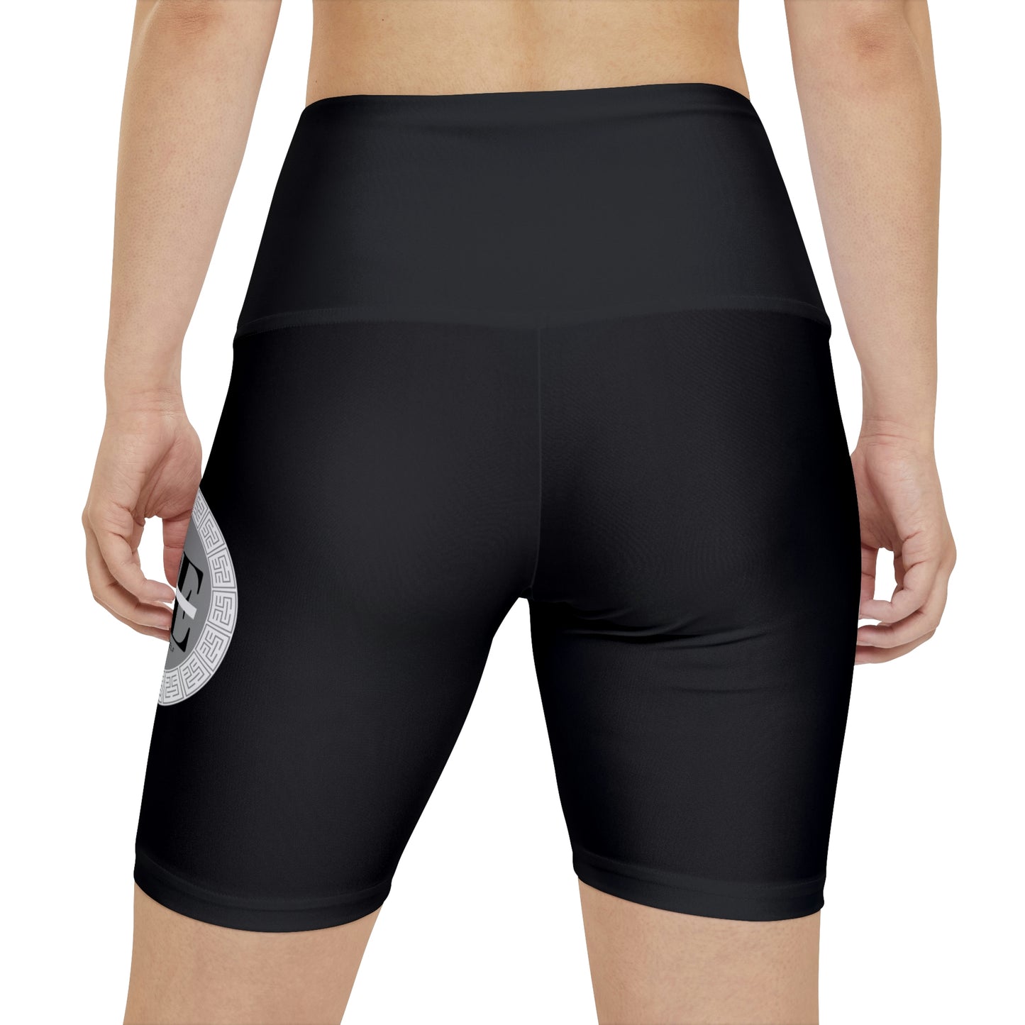 Women's Workout Shorts (AOP) Dark