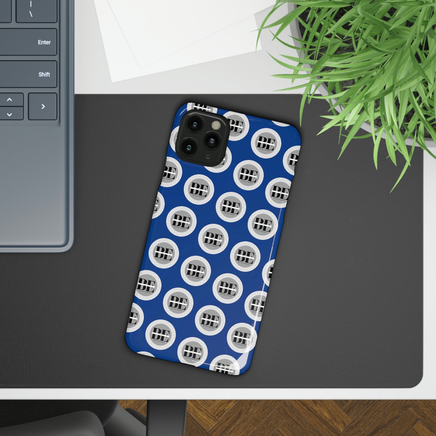 Slim Cases (Exclusive Blue Full Printed Design)