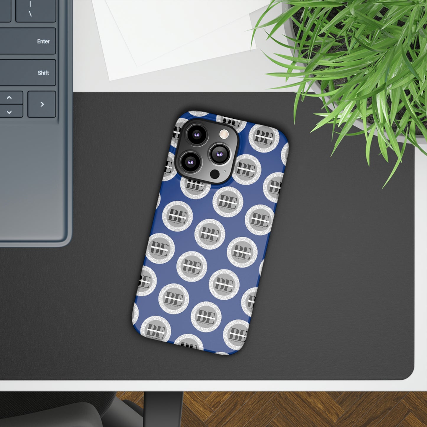 Slim Cases (Exclusive Blue Full Printed Design)