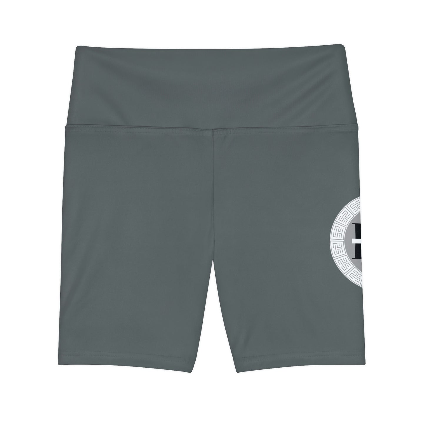 Women's Workout Shorts (AOP) (Dark Grey)