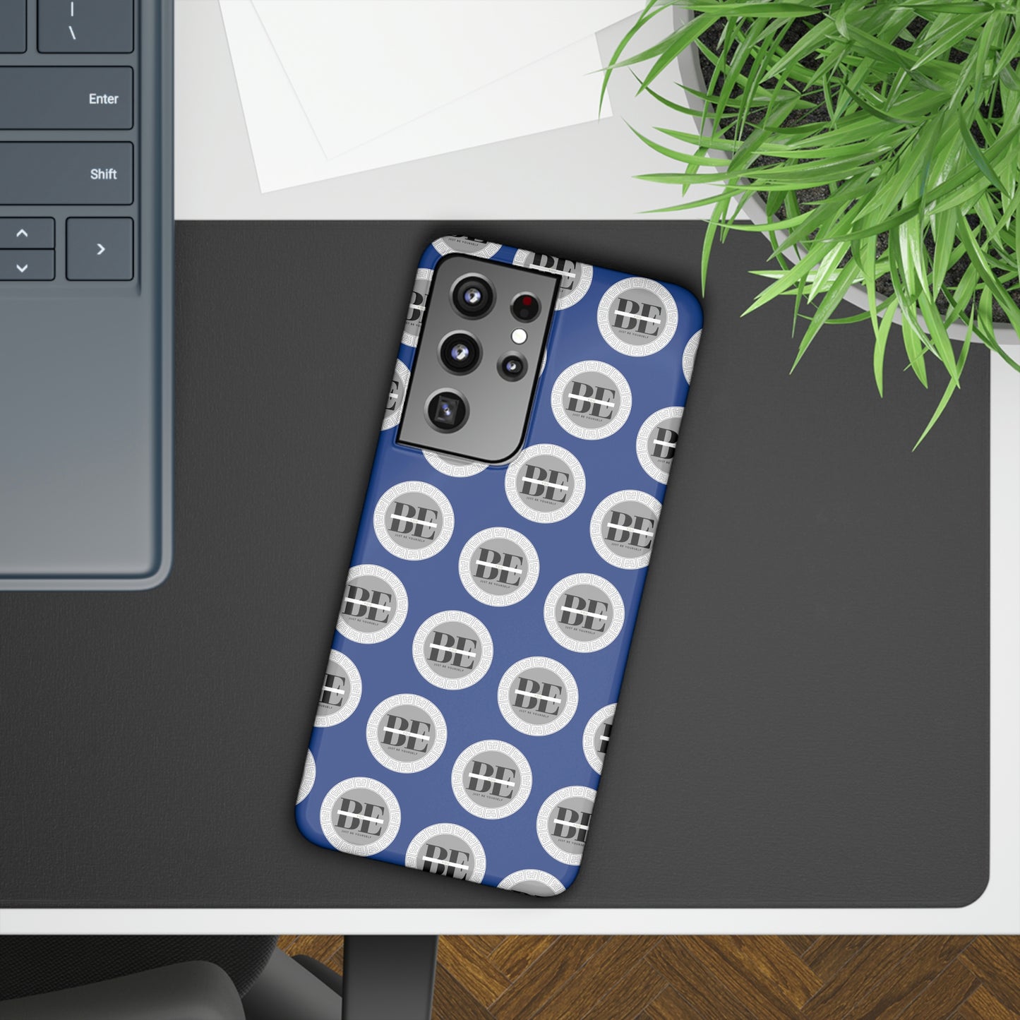 Slim Cases (Exclusive Blue Full Printed Design)