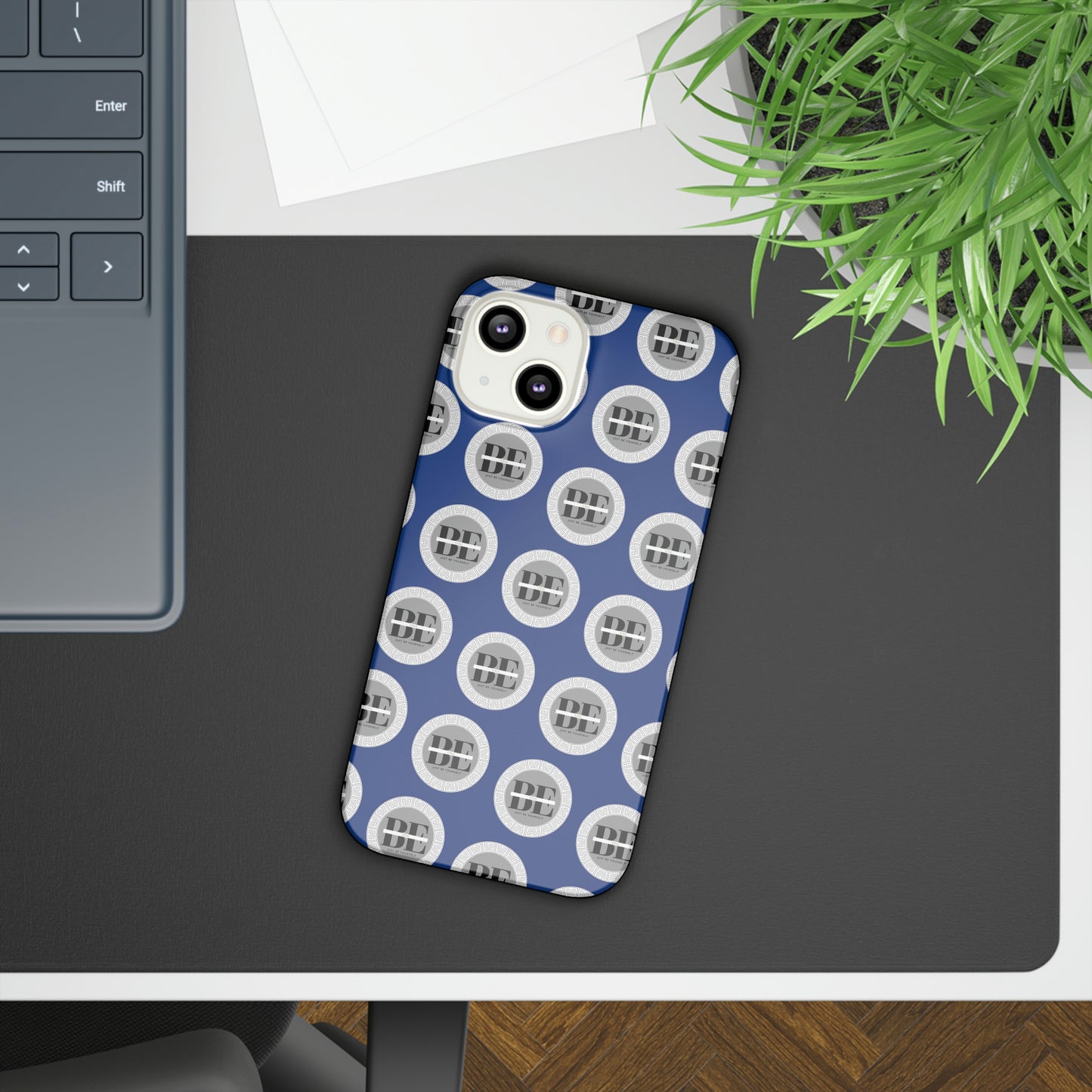 Slim Cases (Exclusive Blue Full Printed Design)