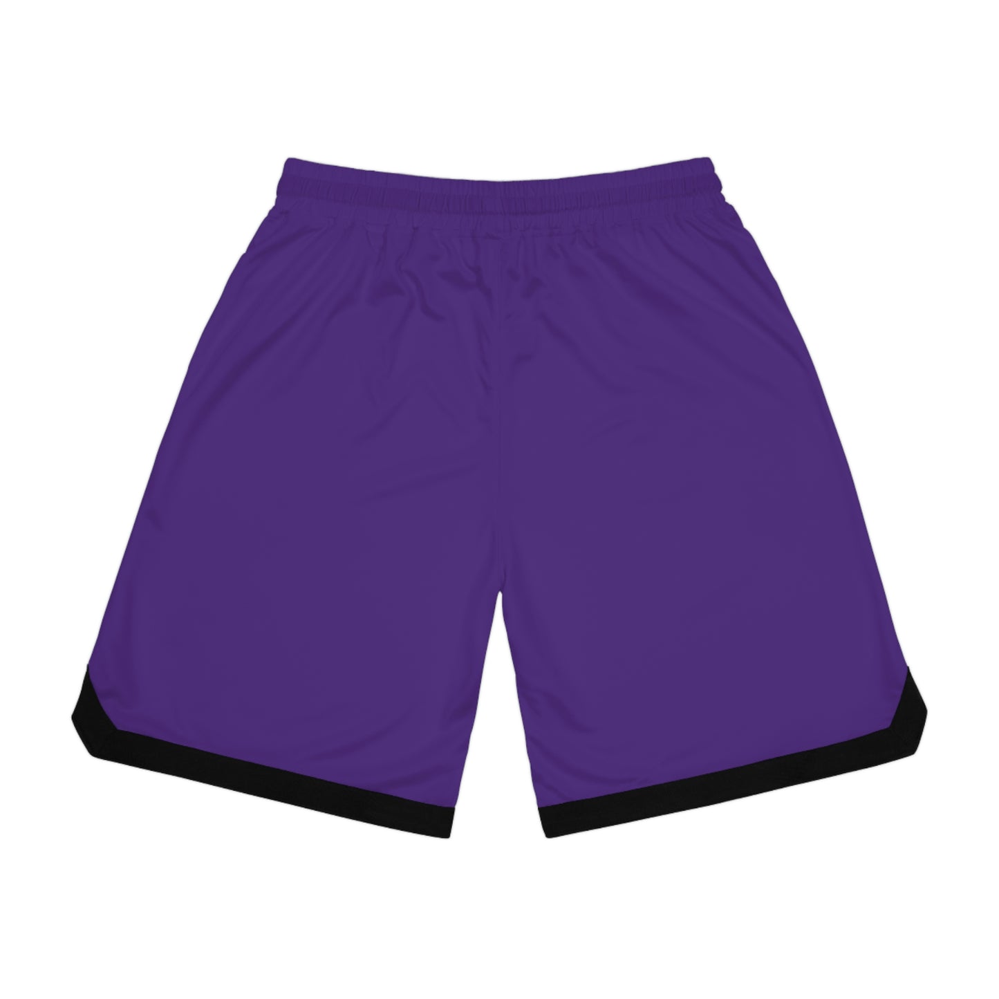 Basketball Rib Shorts (AOP) Purple